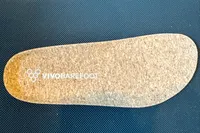 The cork insole for the Vivobarefoot Women's Primus Lite Knit Natural Sneaker