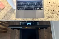 An overhead view of the WalkingPad R3 Hybrid Foldable Treadmill