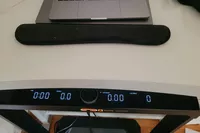The digital display on the WalkingPad X25 Double-Fold Running Treadmill