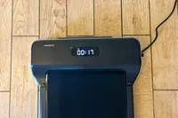 The digital display on the WalkingPad Z1 Folding Under Desk Treadmill