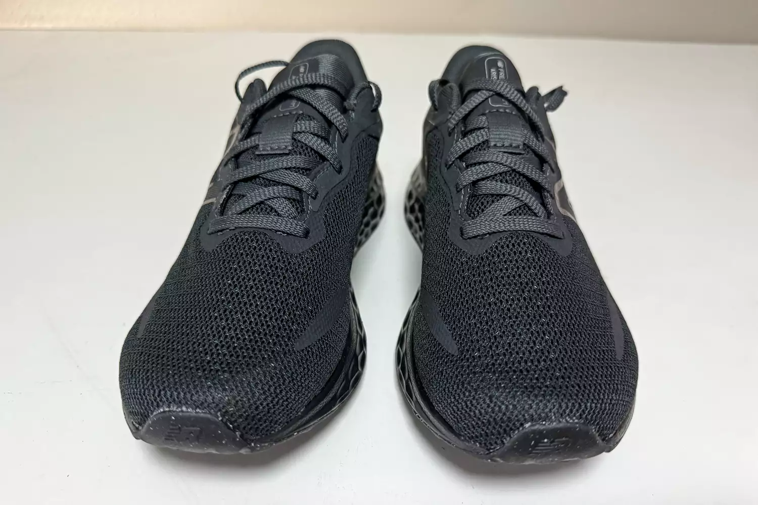 A front view of the New Balance Women's Fresh Foam Arishi v4 GTX Running Shoes