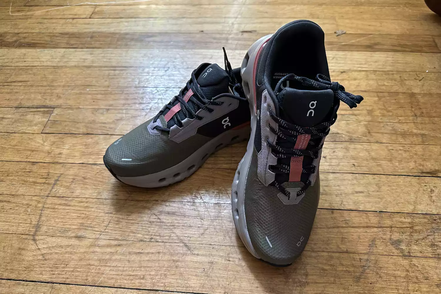 An overhead view of a pair of On Women's Cloudrunner 2 Running Shoes