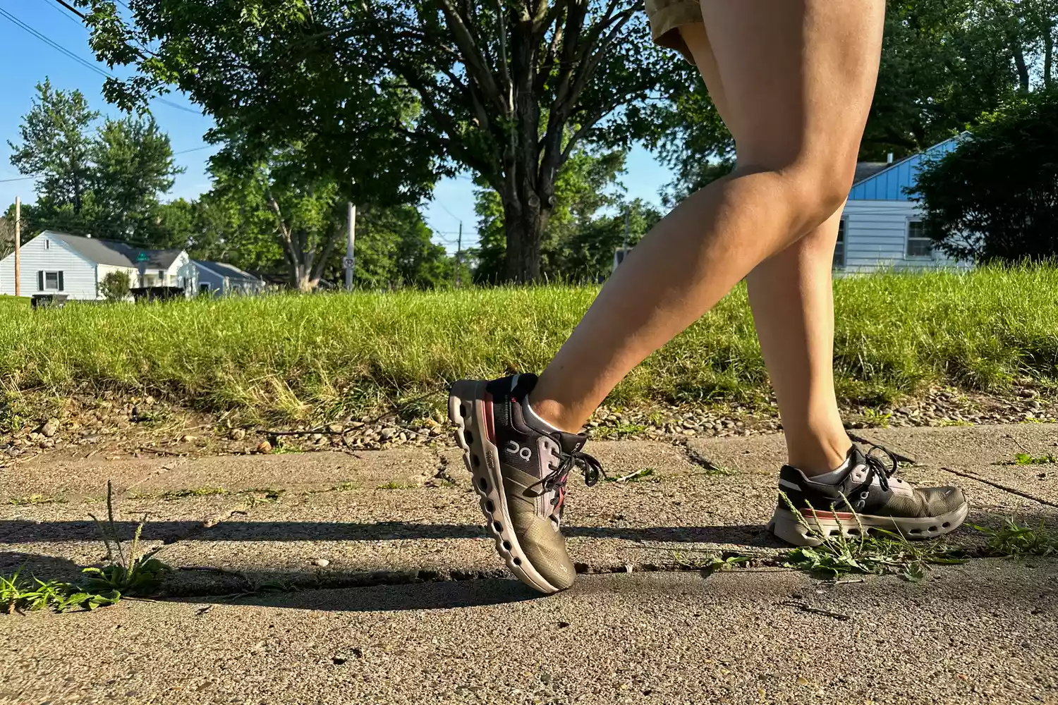 A side view of the On Women's Cloudrunner 2 Running Shoes