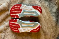 The bottom of the Altra Provision 8 Womenâs Support Road Running Shoes