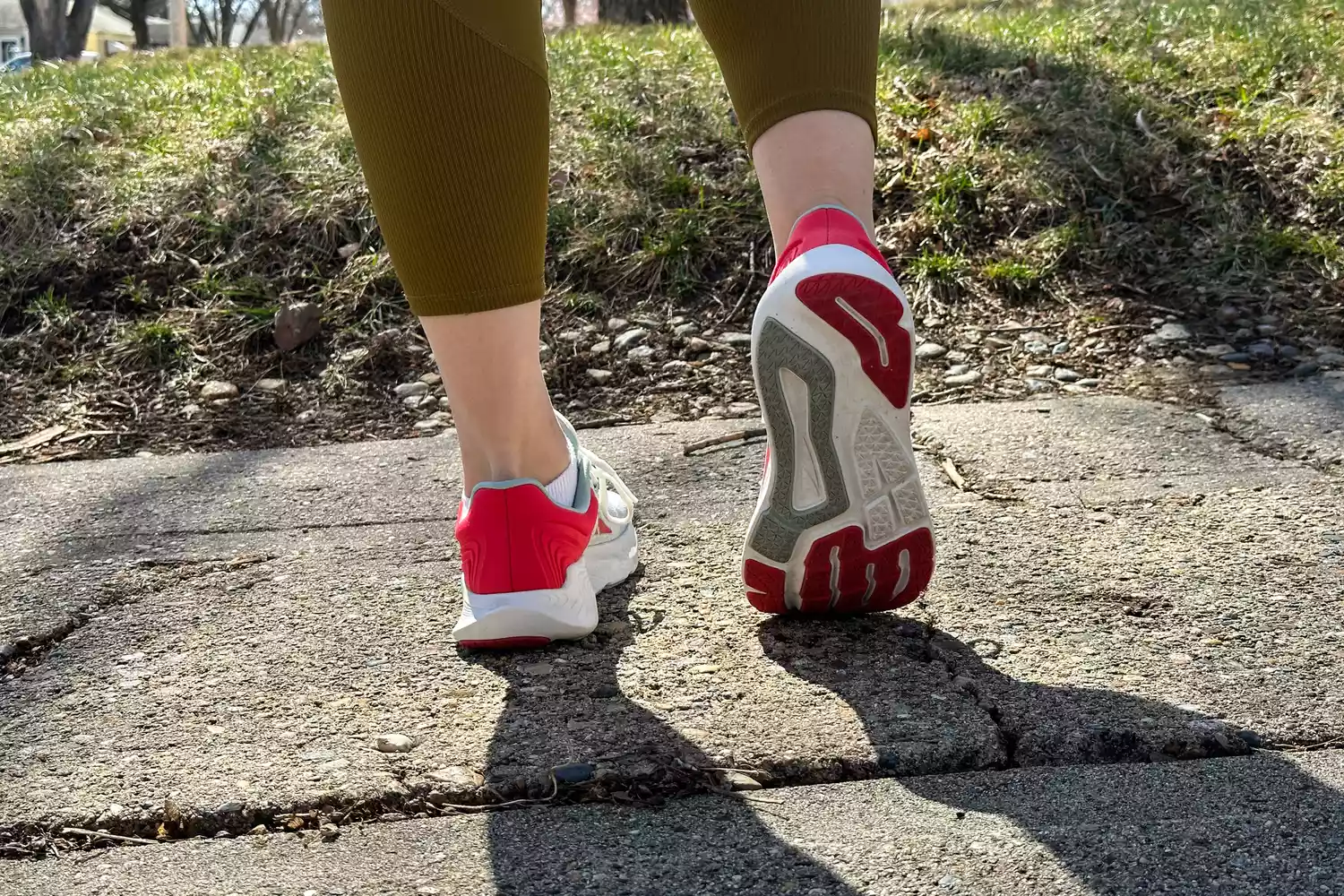 A person posed in the Altra Provision 8 Women's Support Road Running Shoes