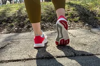 A person posed in the Altra Provision 8 Women's Support Road Running Shoes