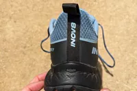 The back of a Inov8 Men's TrailFly shoe