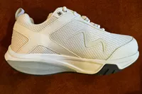 A MBT Women's Sport 4 II shoe on its side