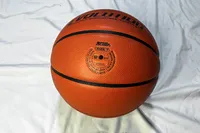 The air hole on the Wilson Evolution Game Basketball