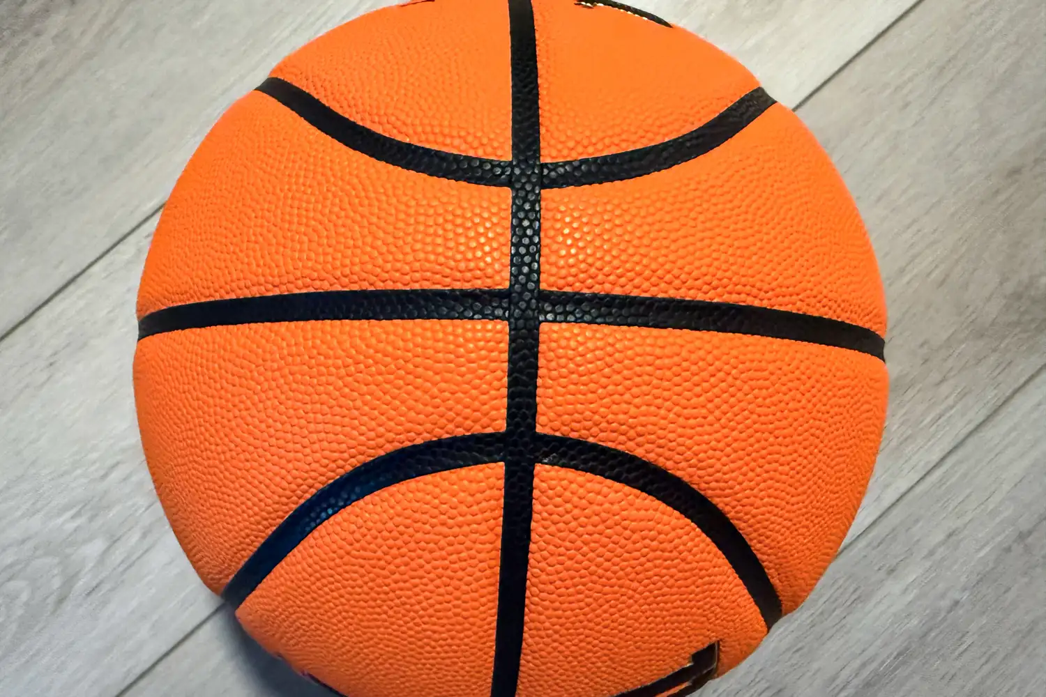 The seams on the Wilson NCAA Evo NXT Game Basketball