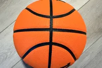 The seams on the Wilson NCAA Evo NXT Game Basketball