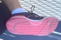 The treads on the bottom of the Wilson Women's Pickle Pro Pickleball Shoe