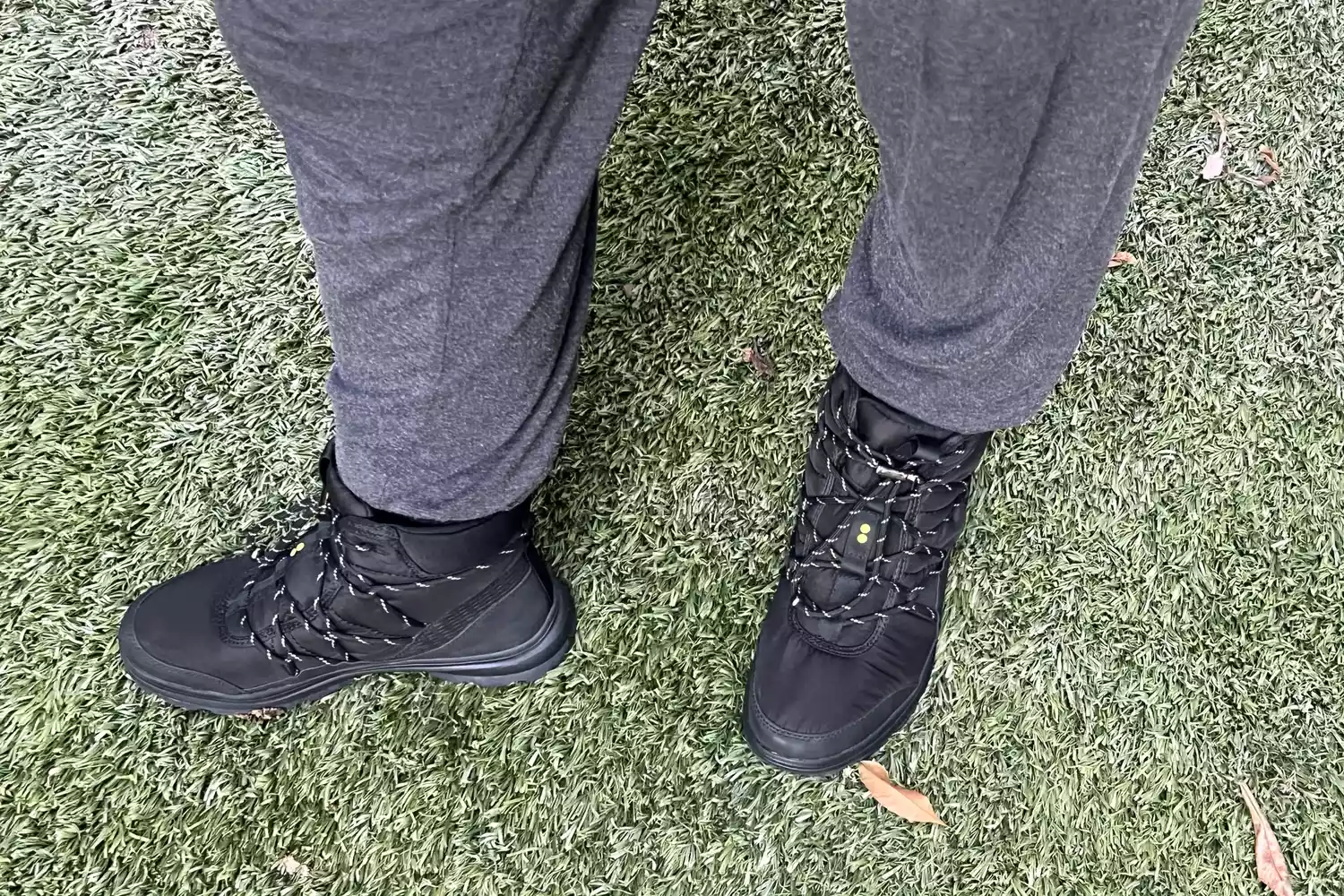 A person wears Ryka Brae 2 Winter Boots