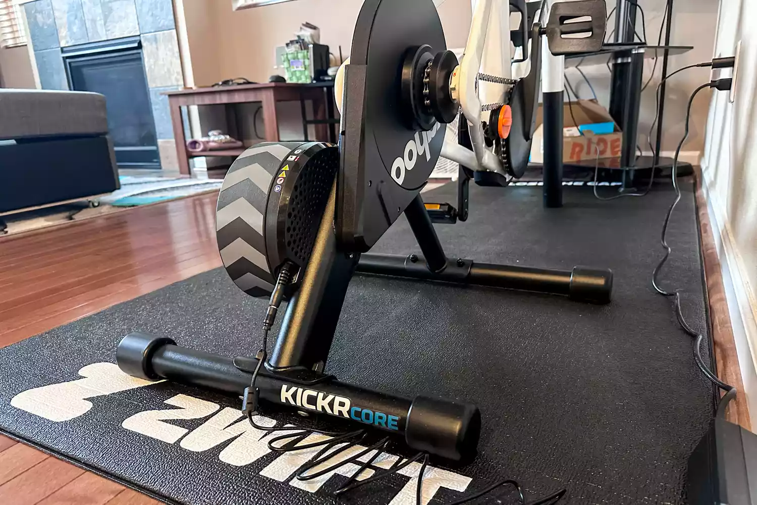 The base of the Zwift Ride with KICKR CORE
