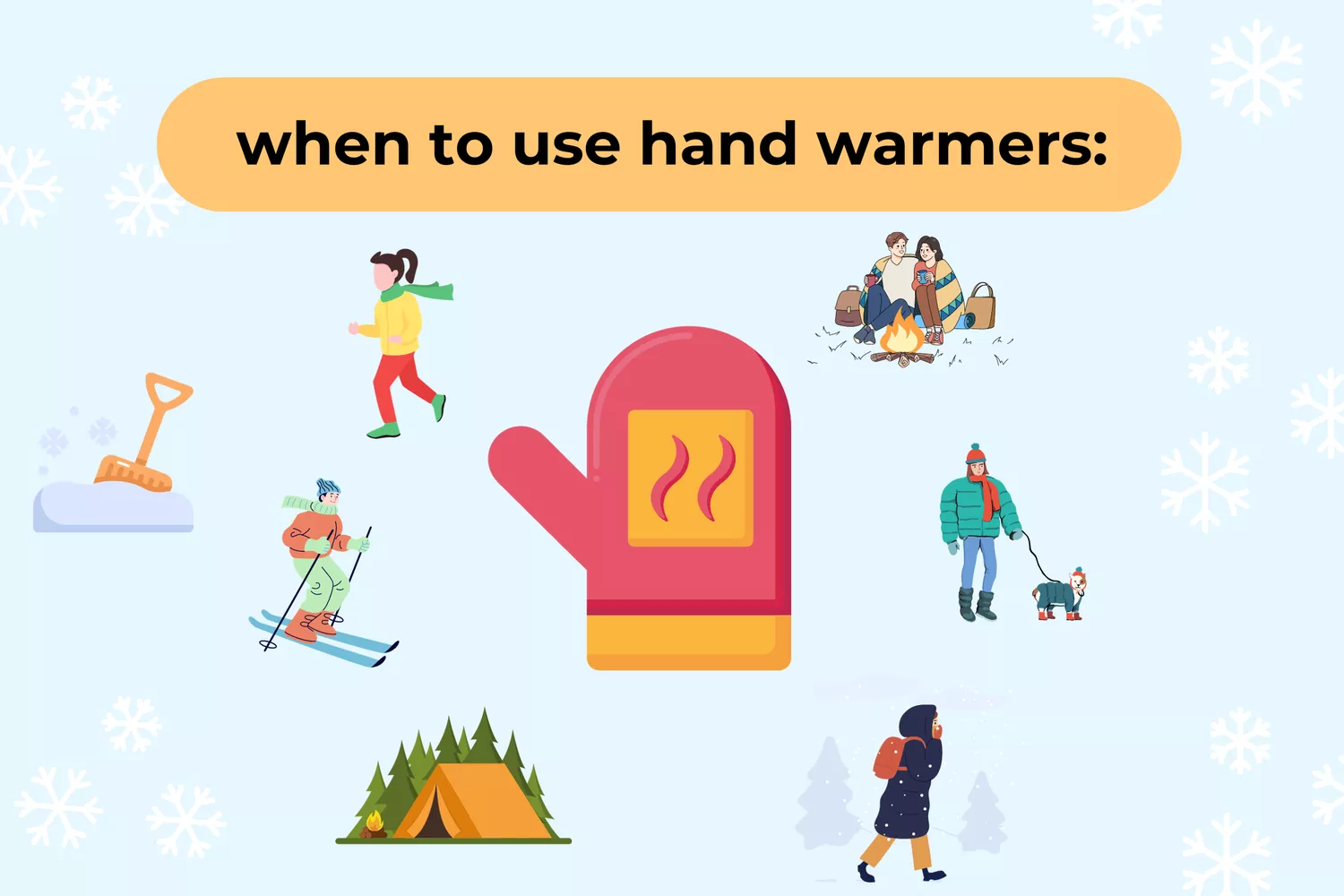 when to use hand warmers 