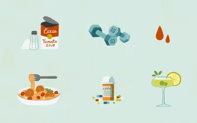 Weight Fluctuation -- illustration by Jiaqi Zhou